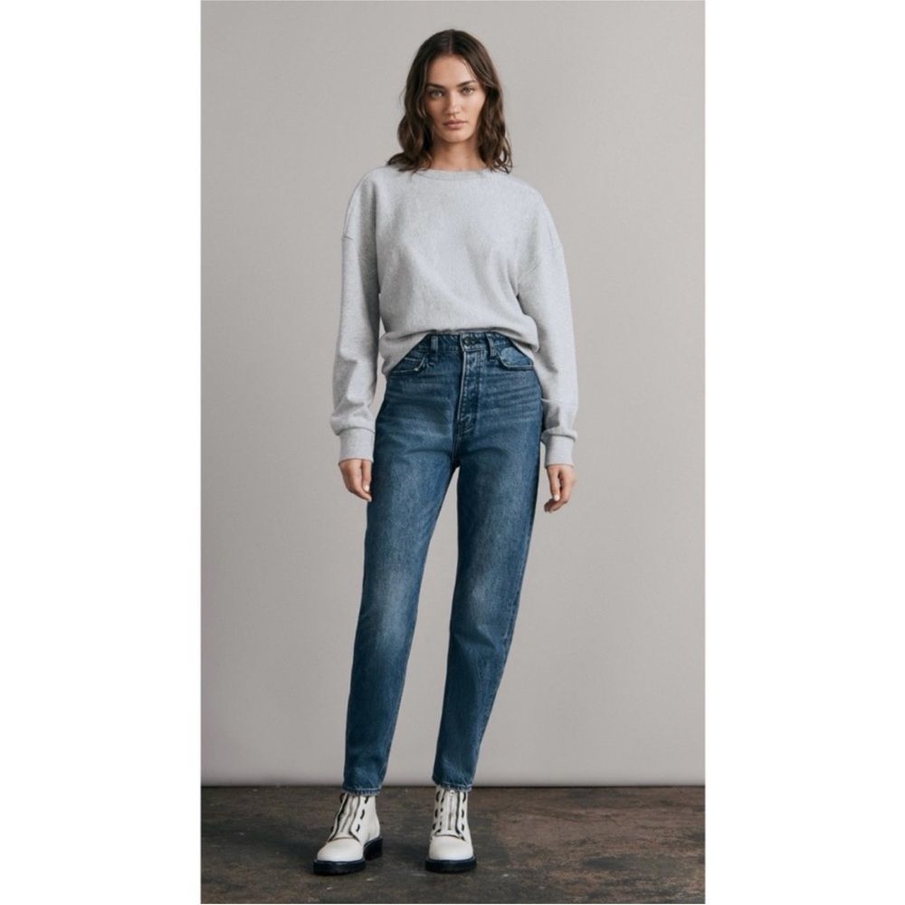 Rag & Bone Rachel Siesta Barrel Leg High Rise Button Fly Jeans Size 28 - Picture 4 of 6